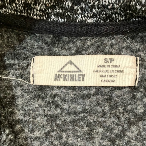 McKinley small women’s fleece zip sweater / Jacket Stand-Up Collar - Picture 3 of 16